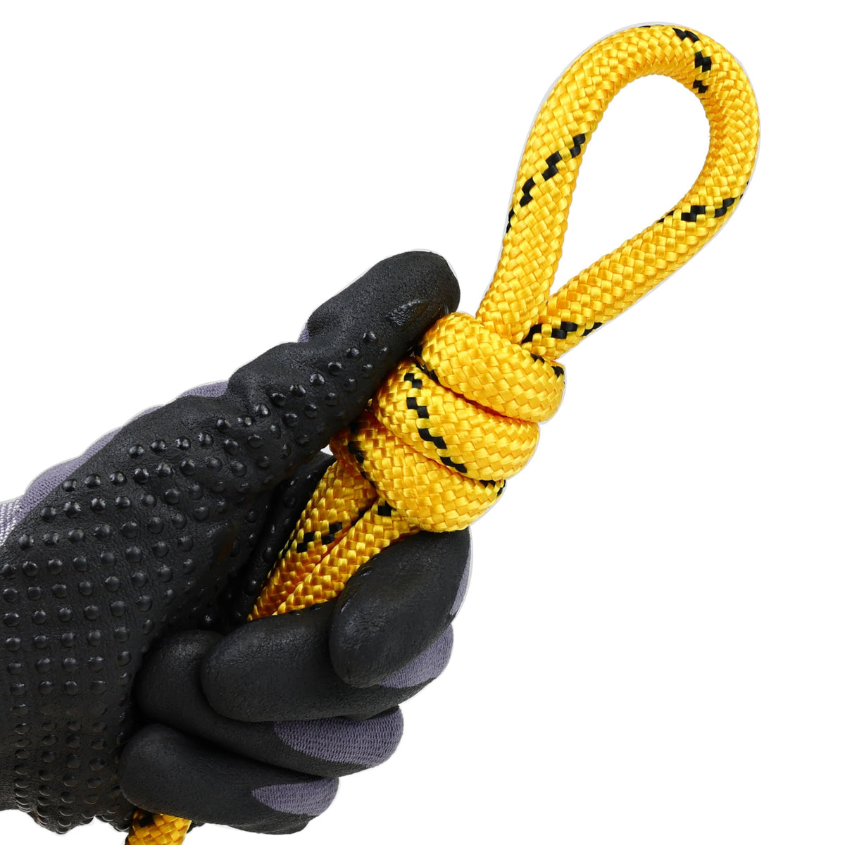 Wellmax Diamond Braid Nylon Rope – Extra Thick All Purpose Braided Flag Line Utility Line with Shock Absorption – UV Resistant, High Strength & Weather Resistant - 3/8" X 50FT