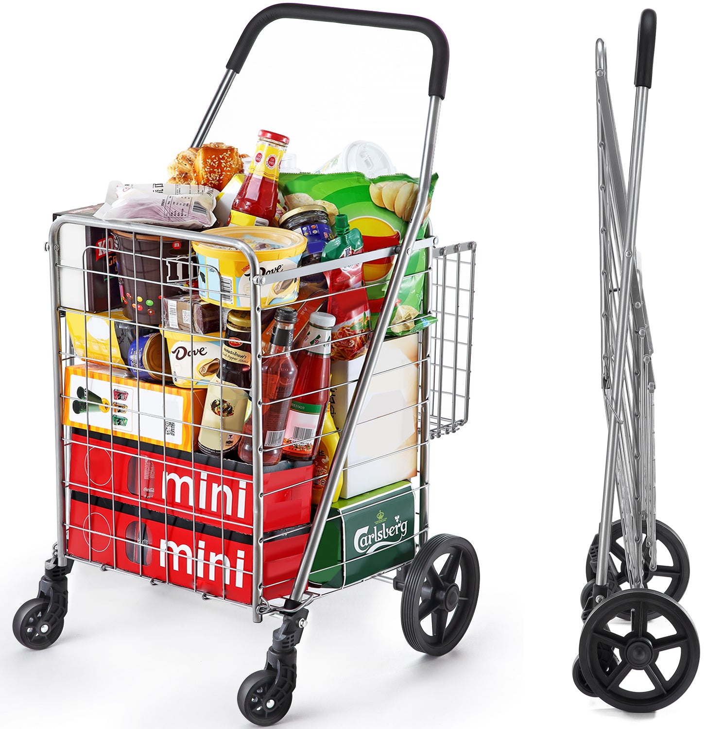 Wellmax Shopping Cart Replacement wheels