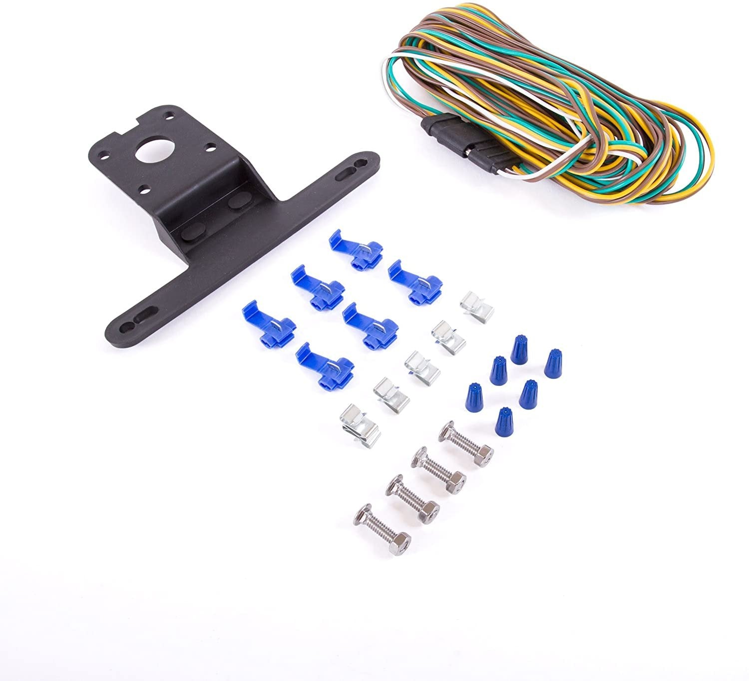 Wellmax 12V LED Trailer Lights Kit, Submersible and Waterproof, Attachable Tail Lights for RV, Marine, Boat, Trailer, Camper