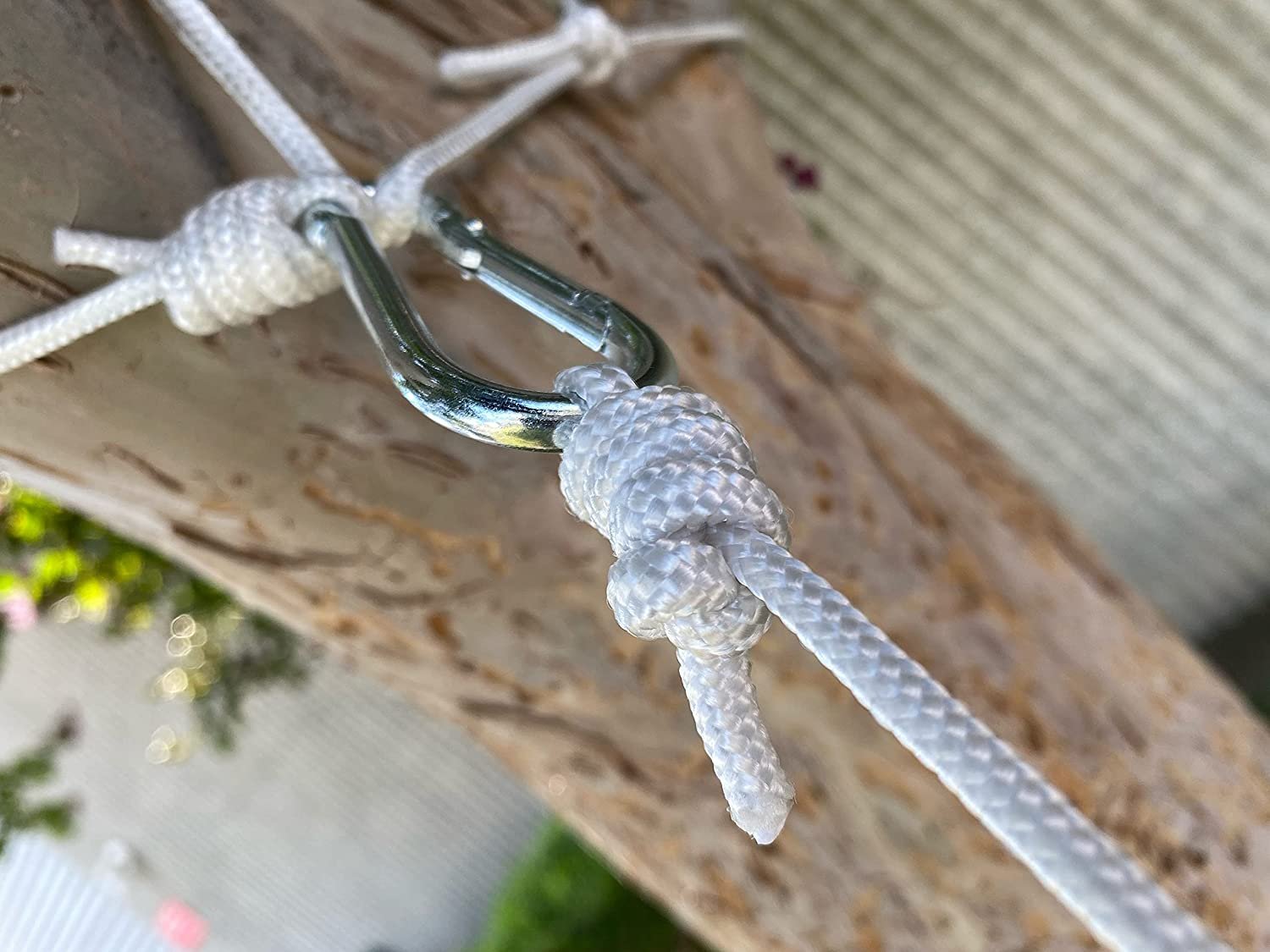 Wellmax Diamond Braided Polypropylene Rope with UV Treatment and Weather Resistant, 4 Pack 3/16 inch x 50ft Multi-Color