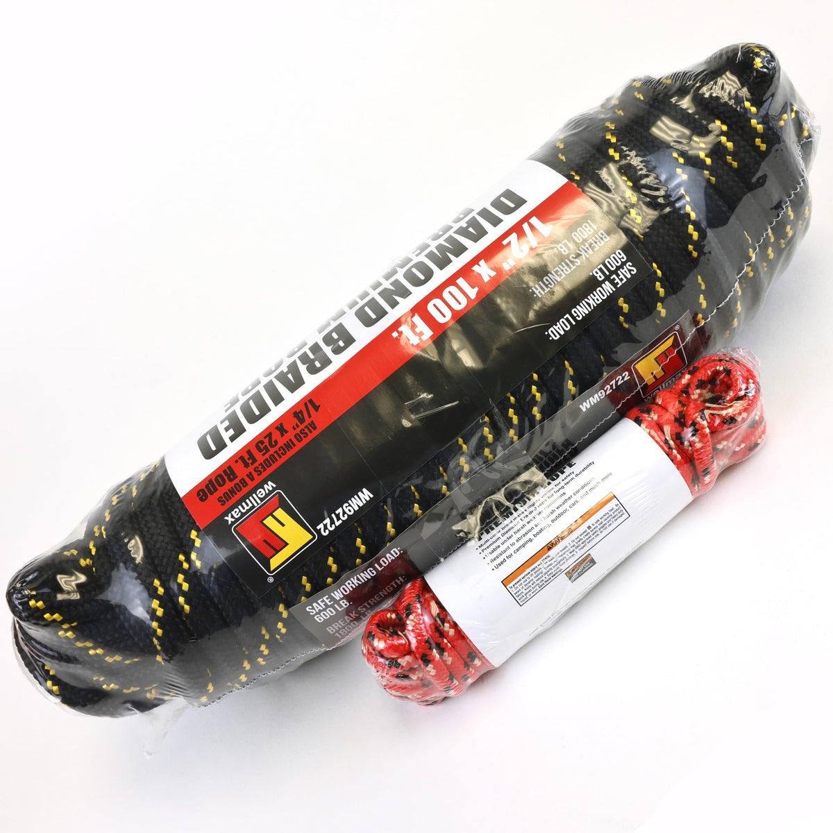1/2" x 100FT Nylon Ropes